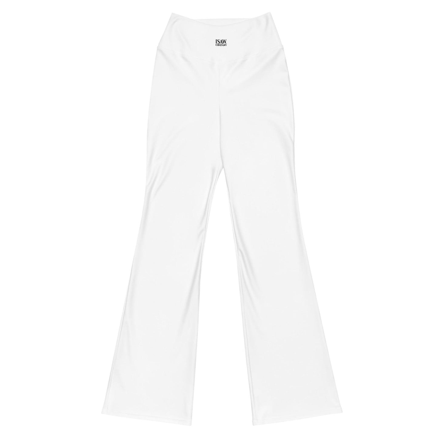 iSAW Womens White Flare Leggings - iSAW Company