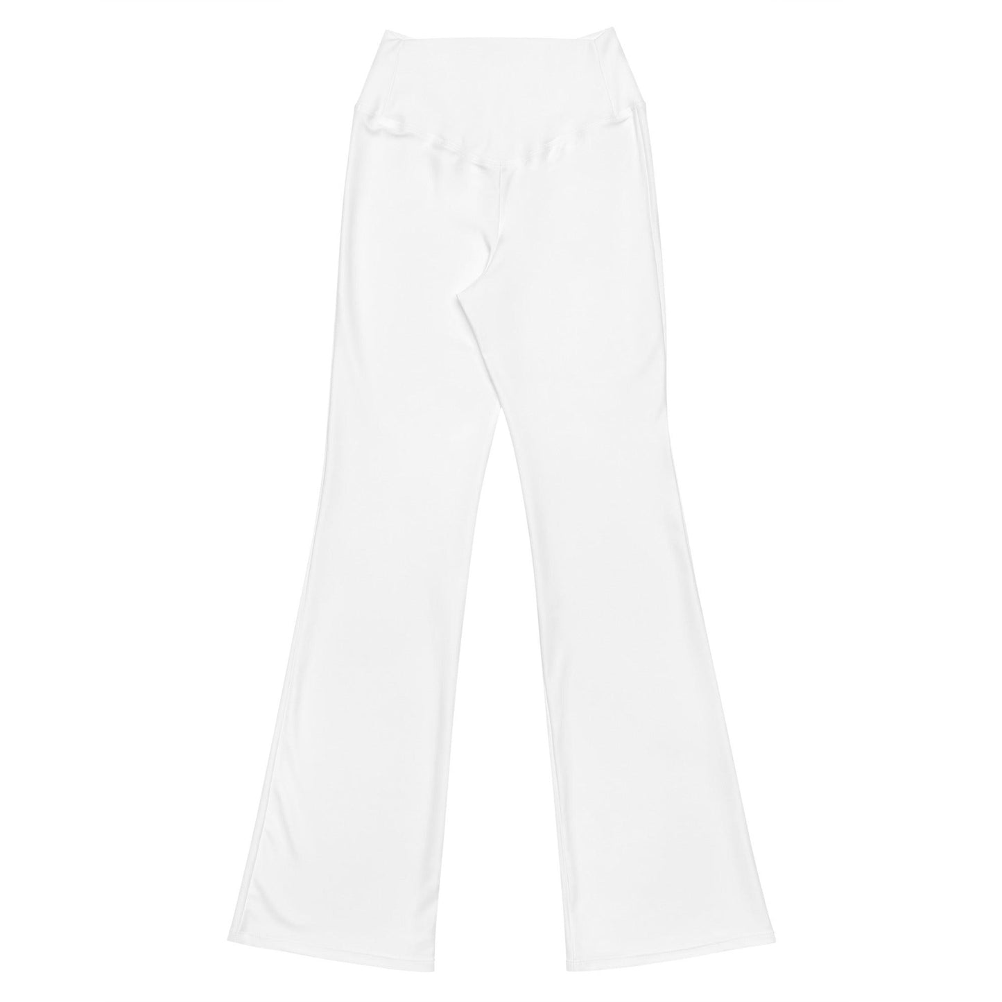 iSAW Womens White Flare Leggings - iSAW Company