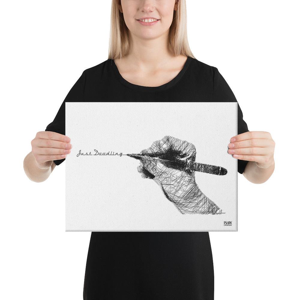 Just Doodling - Canvas Print - iSAW Company