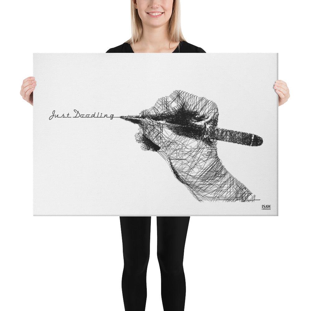 Just Doodling - Canvas Print - iSAW Company