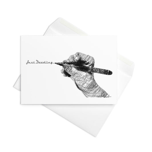 Just Doodling - Note Card - iSAW Company