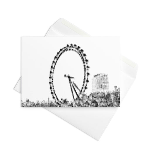 London Eye - Note Card - iSAW Company