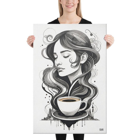 Love Coffee - Canvas Print - iSAW Company