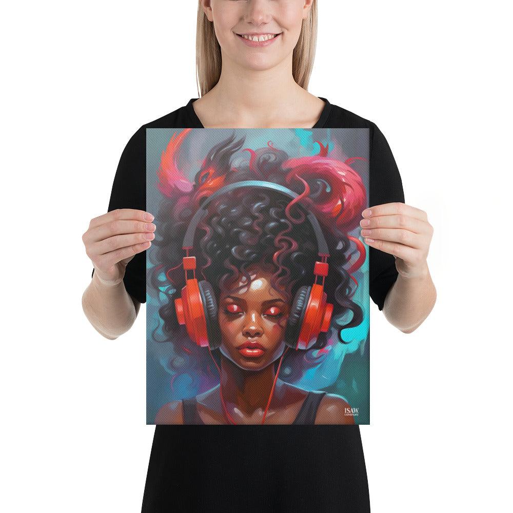 Medusa And Her Music - Canvas Print - iSAW Company