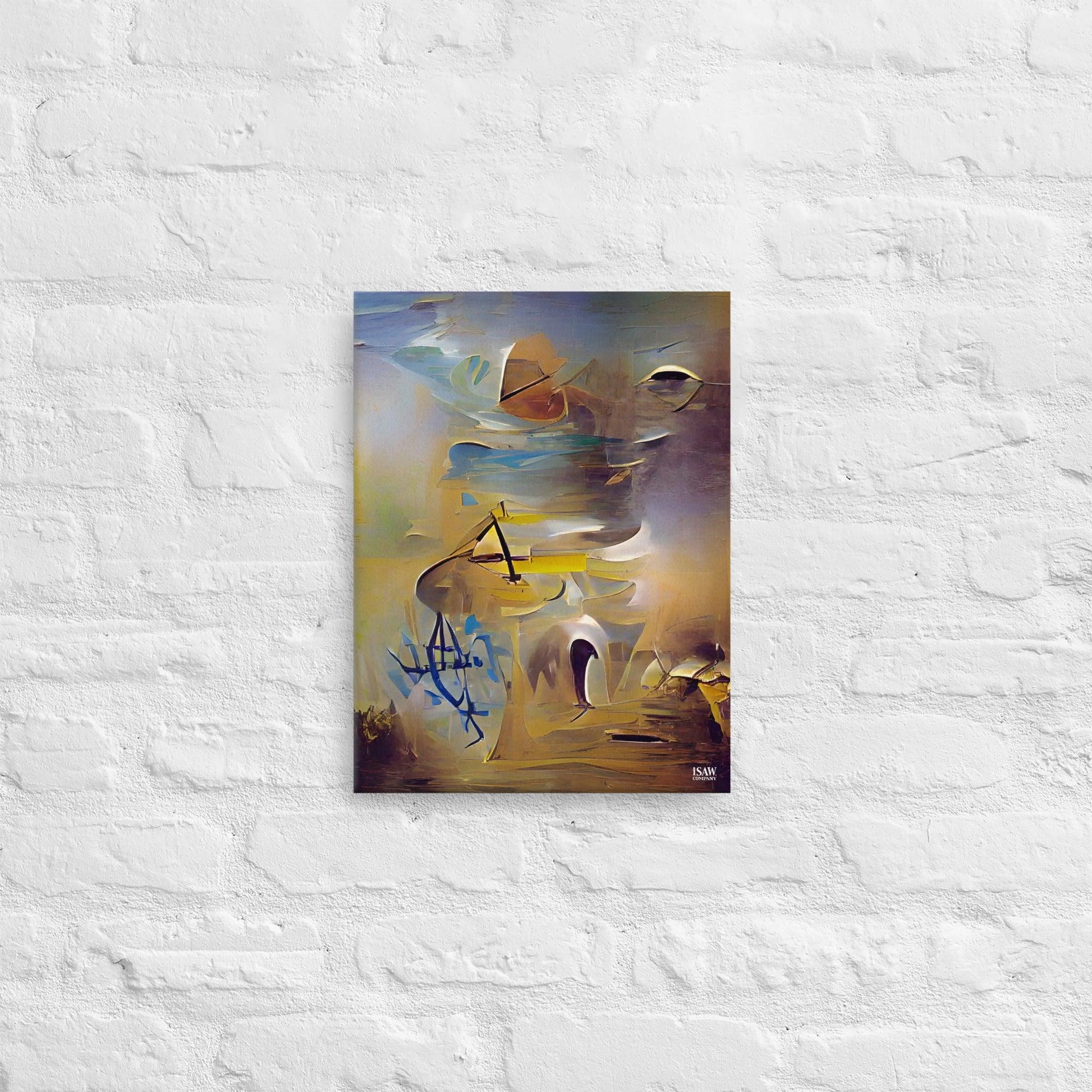 Messed Up State of Mind - Canvas Print - iSAW Company