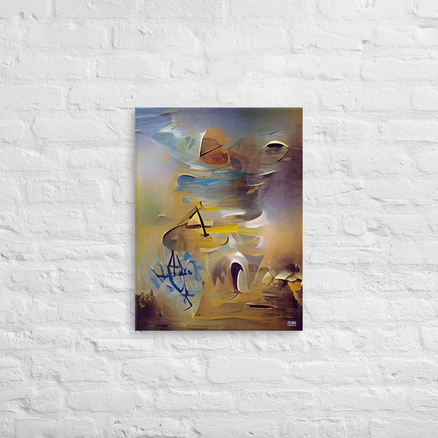 Messed Up State of Mind - Canvas Print - iSAW Company