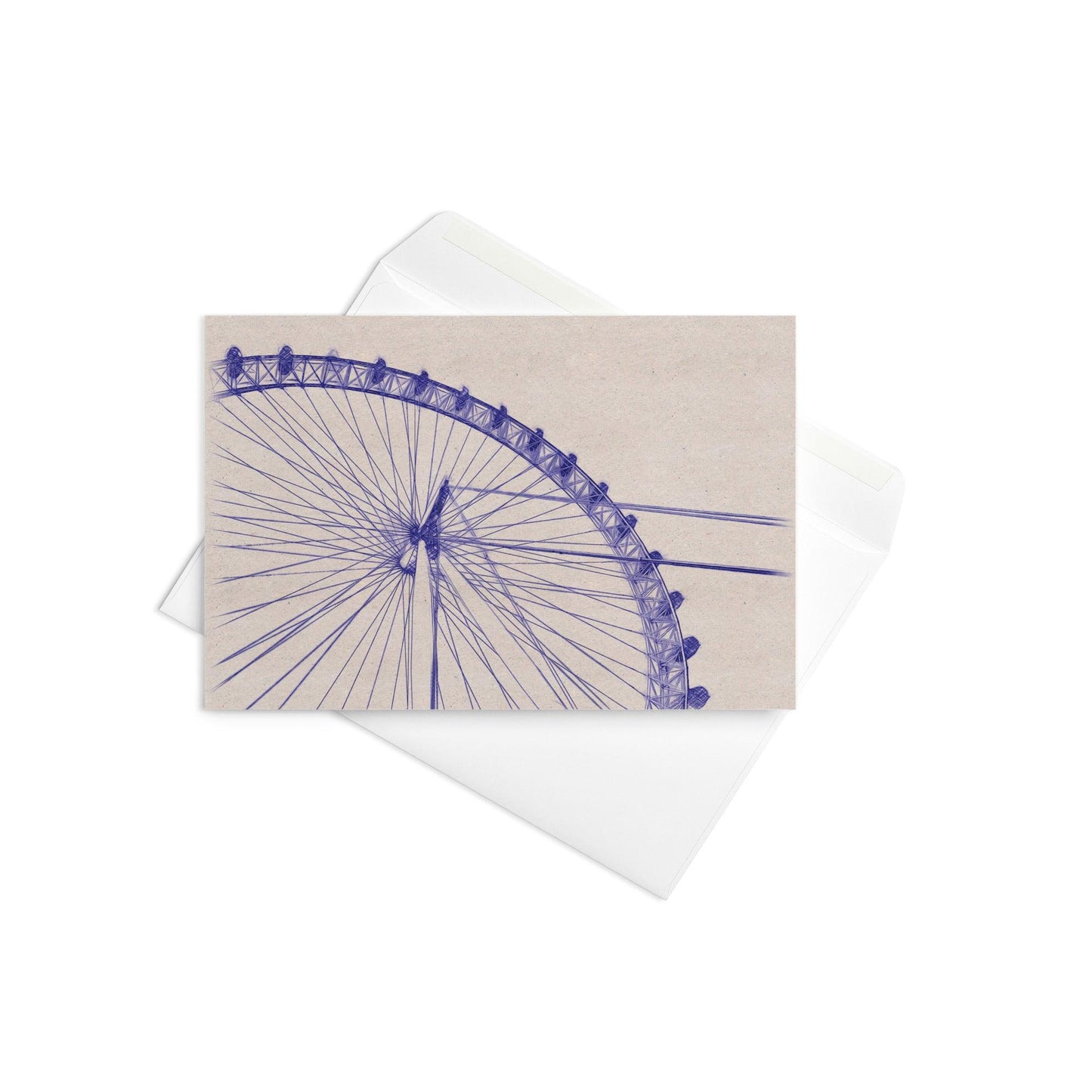 Millennium Wheel - Note Card - iSAW Company