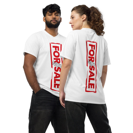 Not For Sale Red Stamp - Unisex Sports Jersey - iSAW Company