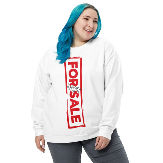 Not For Sale Red Stamp - Unisex Sweatshirt - iSAW Company