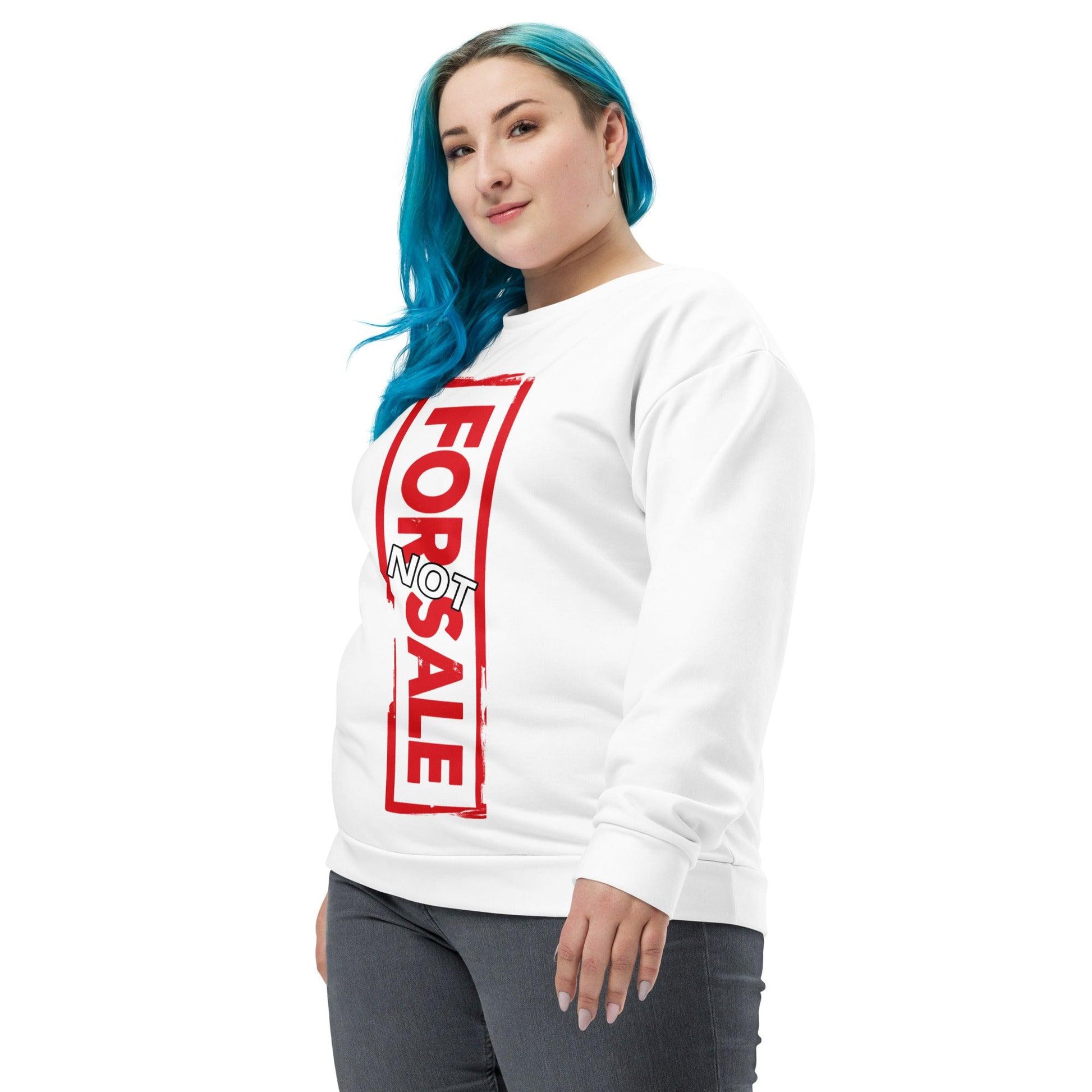Not For Sale Red Stamp - Unisex Sweatshirt - iSAW Company