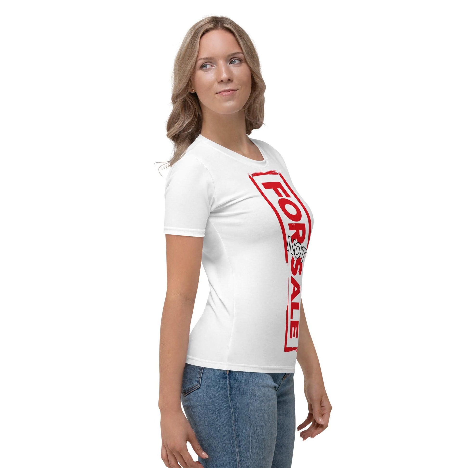 Not For Sale Red Stamp - Womens T-Shirt - iSAW Company