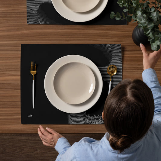 Shhh! - Placemat Set - iSAW Company