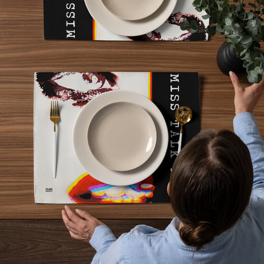 Miss Talk A Lot - Placemat Set - iSAW Company
