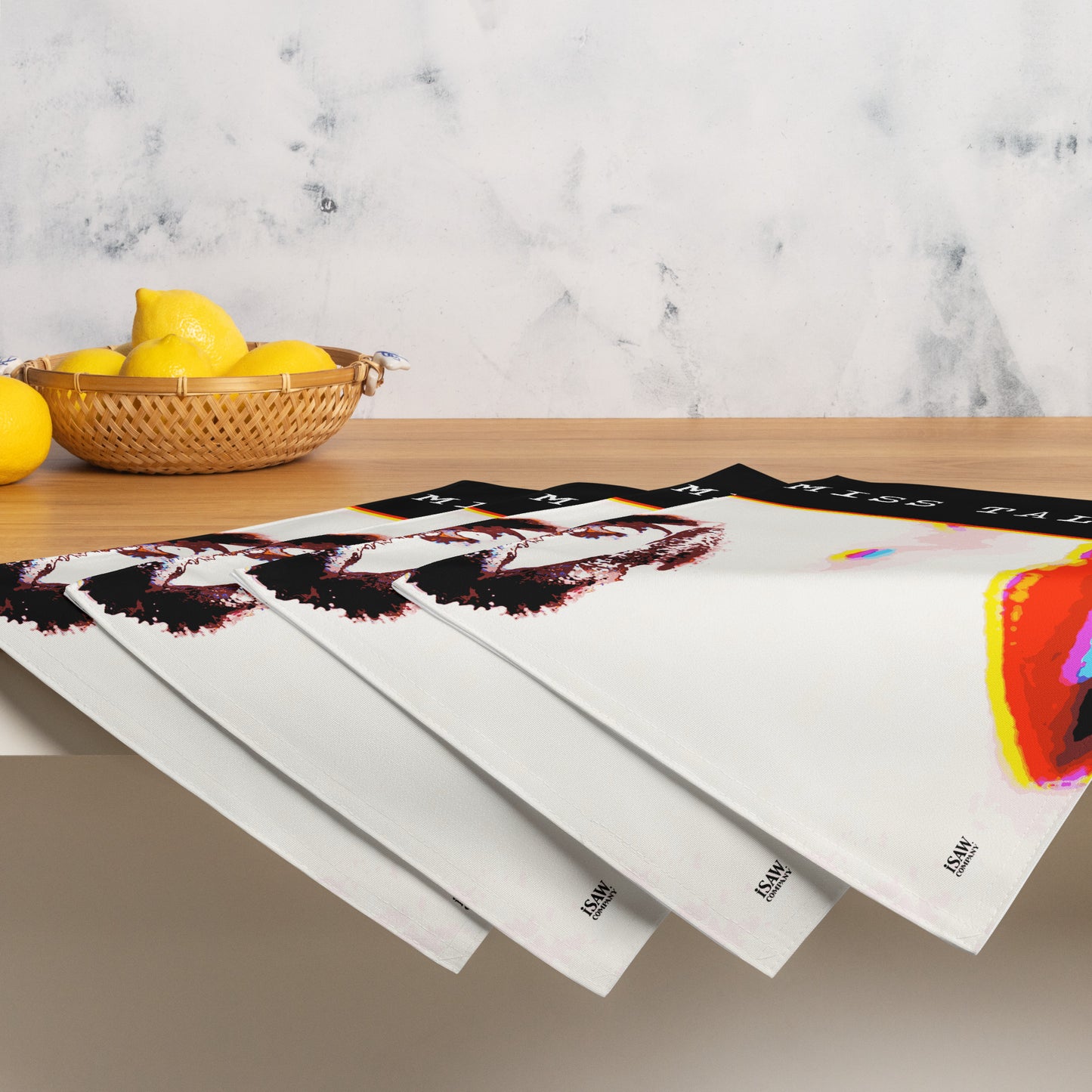 Miss Talk A Lot - Placemat Set - iSAW Company