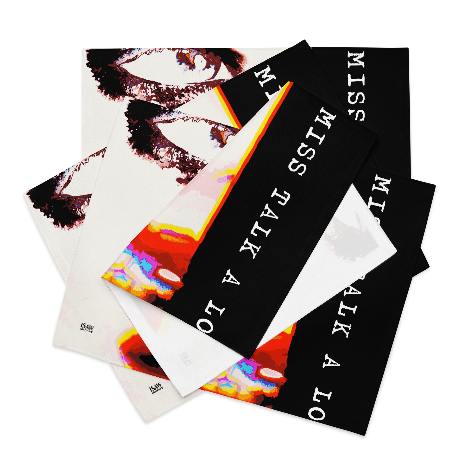 Miss Talk A Lot - Placemat Set - iSAW Company