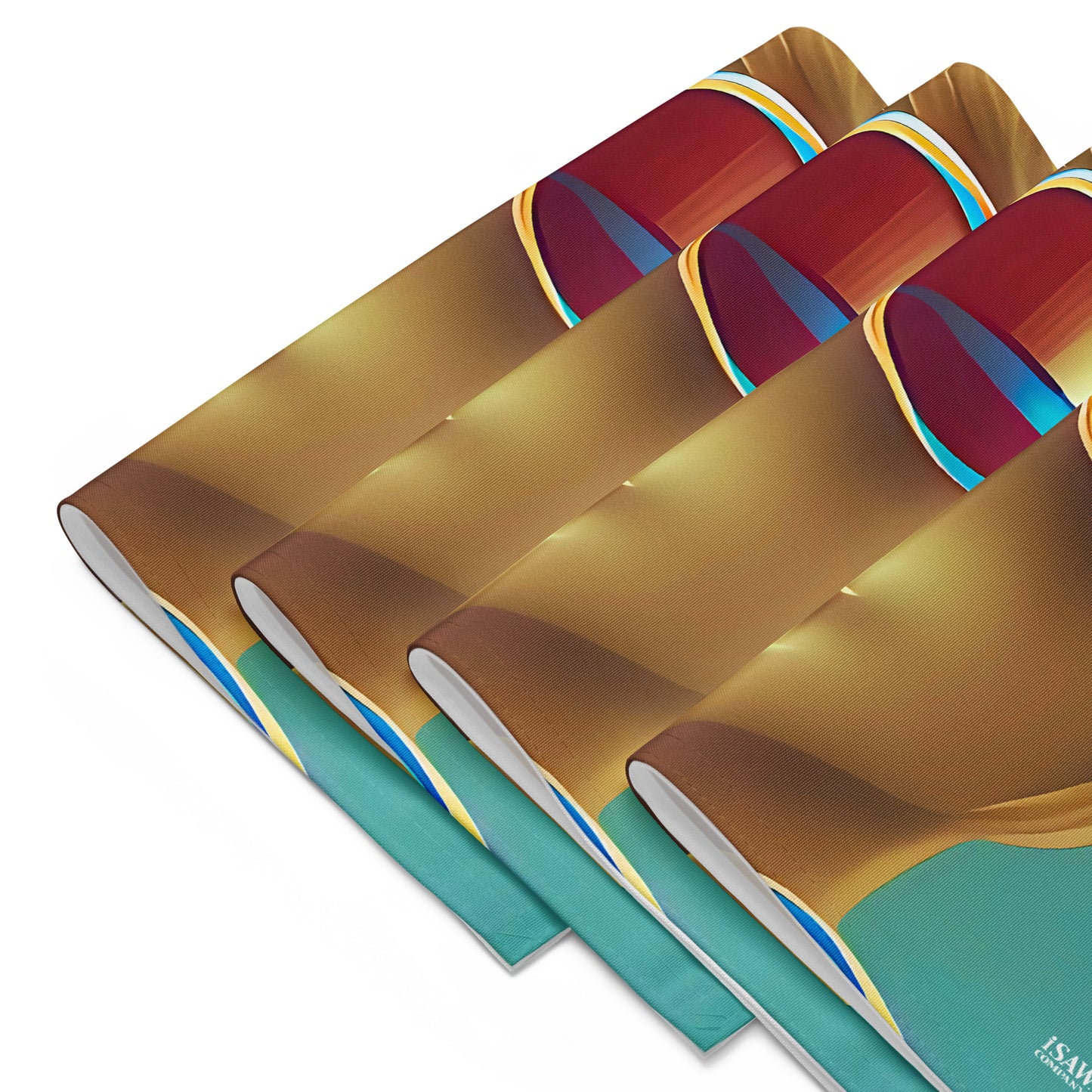 Retro Cool Blue - Placemat Set - iSAW Company