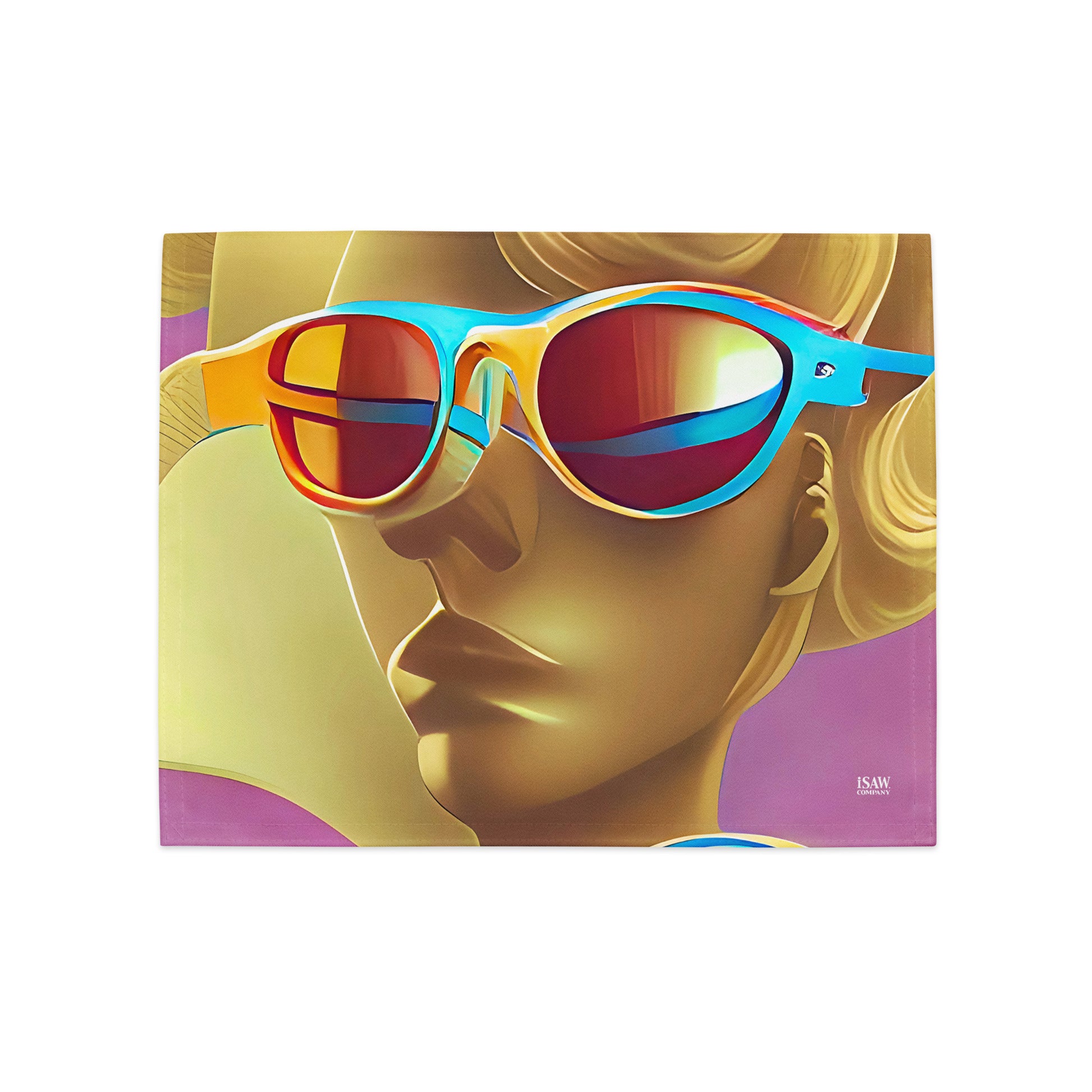 Retro Cool Pink - Placemat Set - iSAW Company