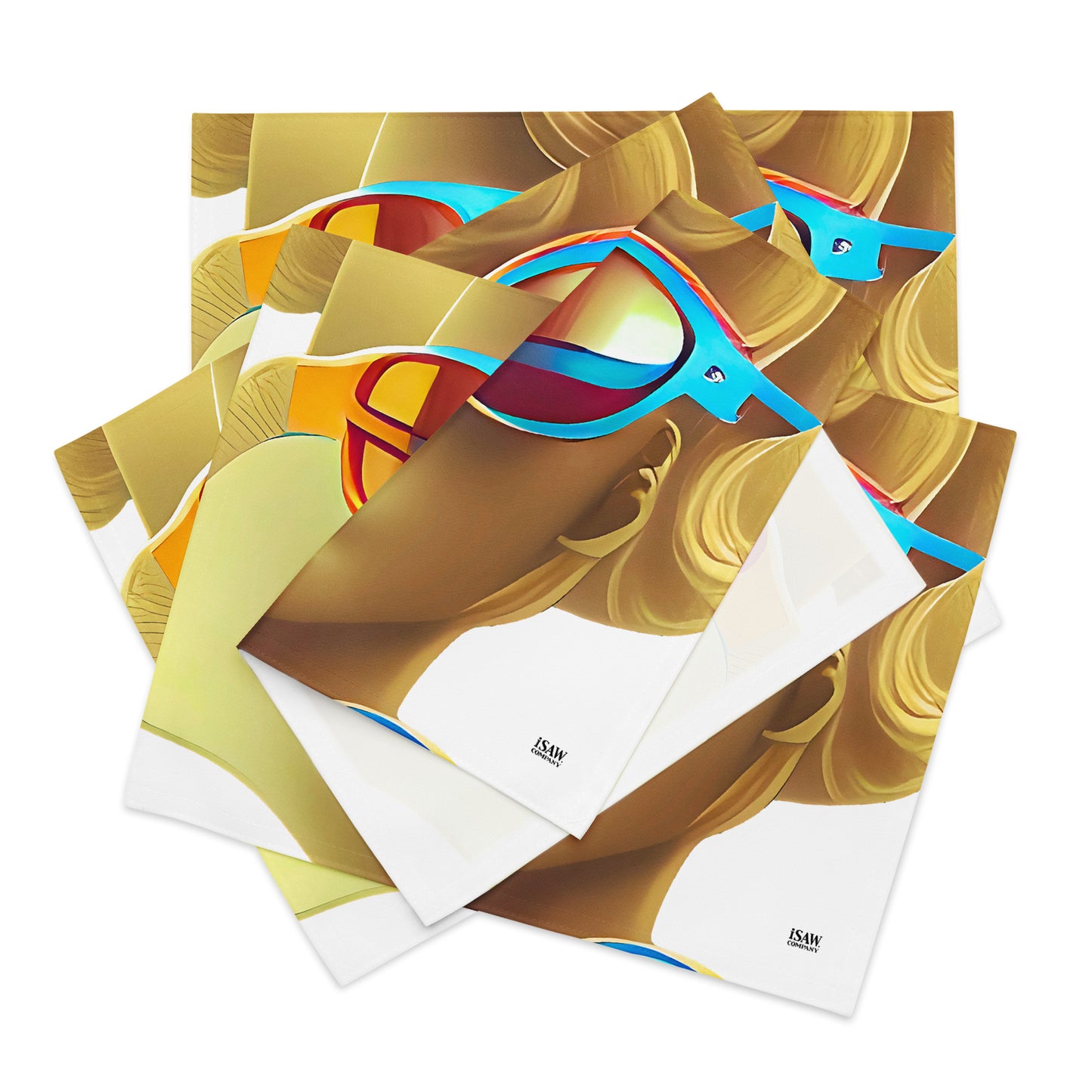 Retro Cool White - Placemat Set - iSAW Company