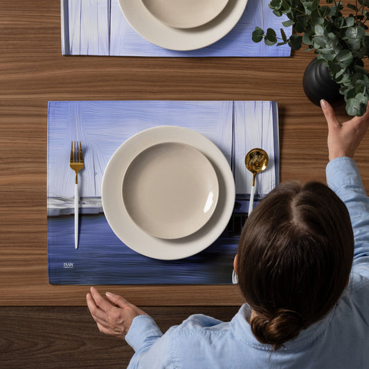 The Sleeping Yachts (at Afternoon) - Placemat Set - iSAW Company