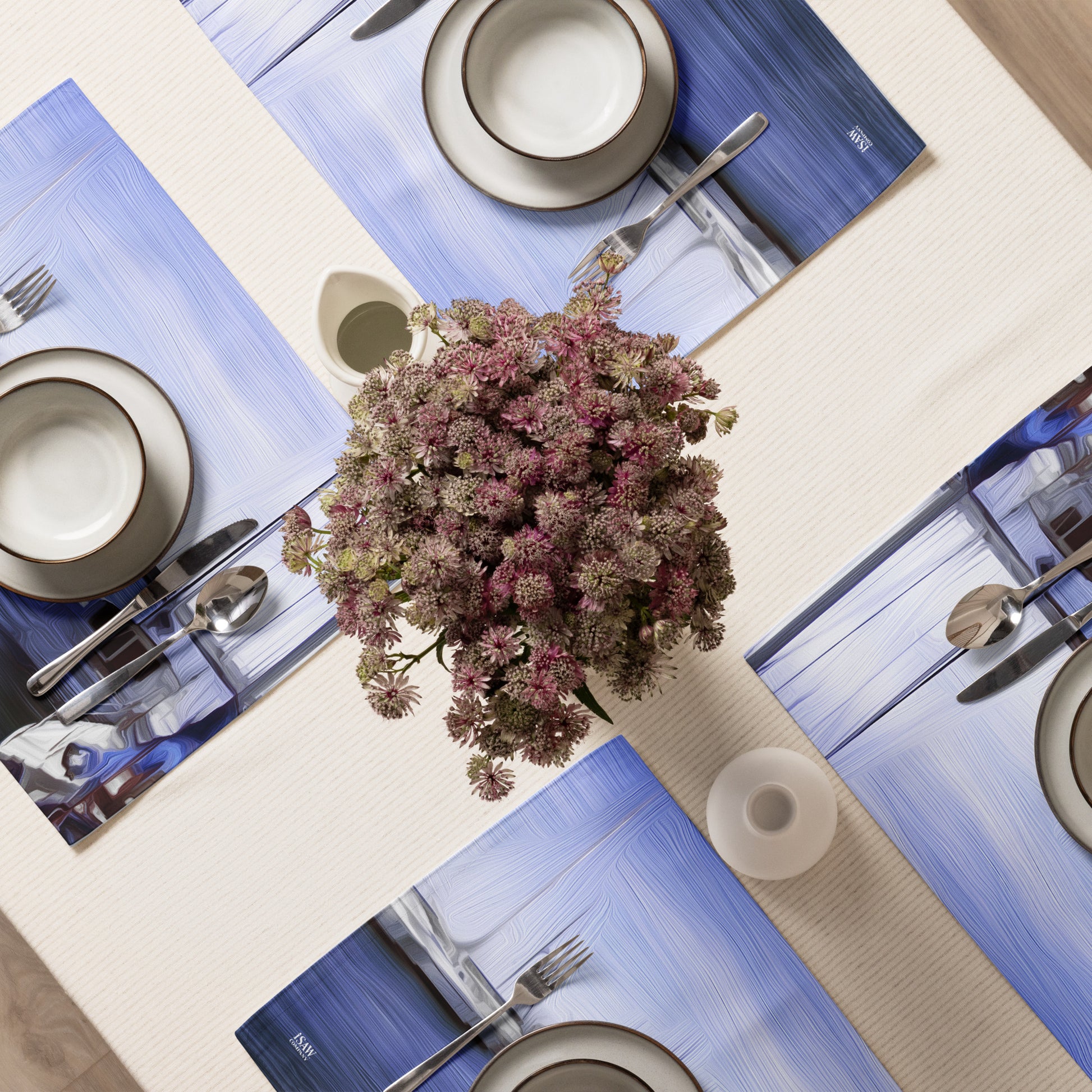 The Sleeping Yachts (at Afternoon) - Placemat Set - iSAW Company