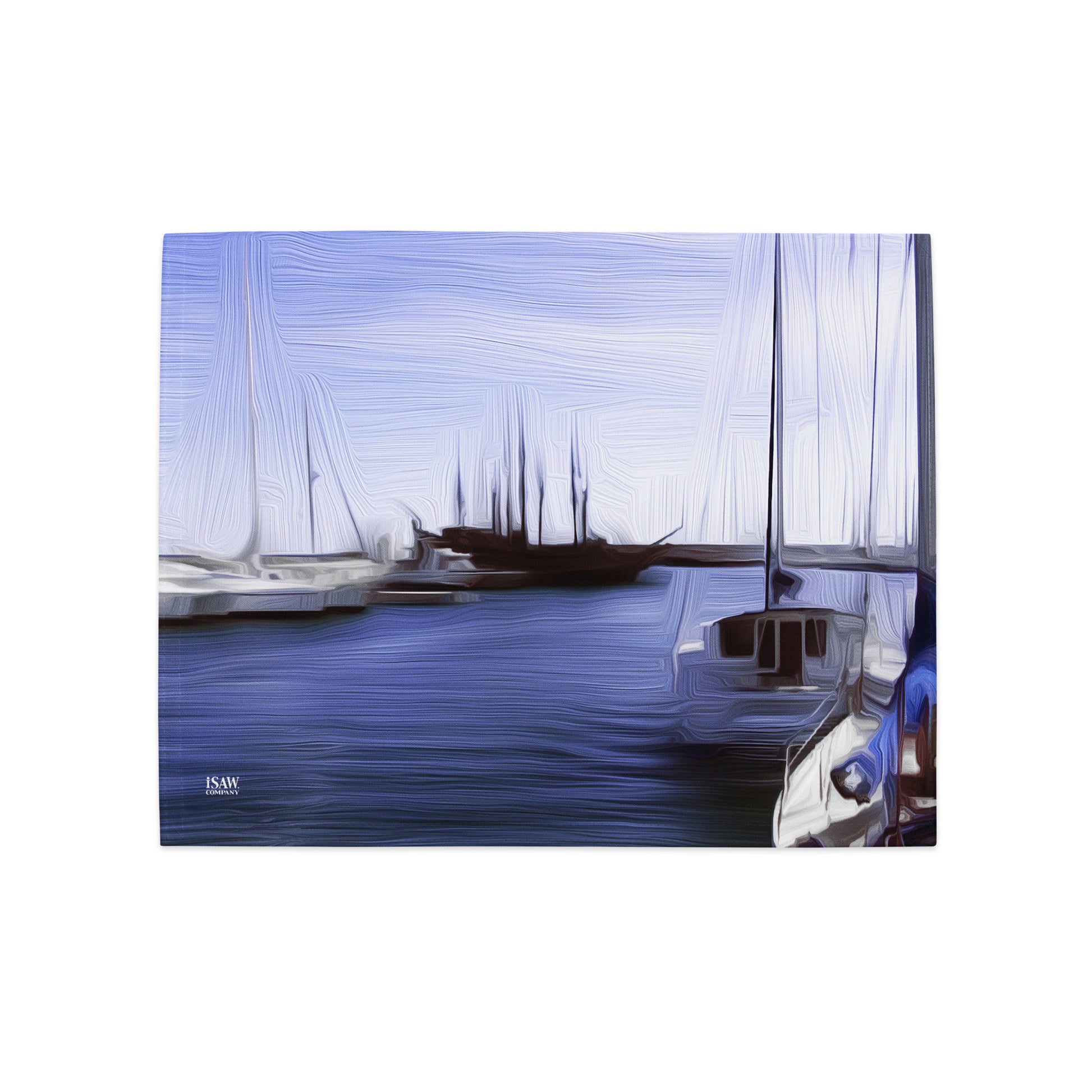 The Sleeping Yachts (at Afternoon) - Placemat Set - iSAW Company