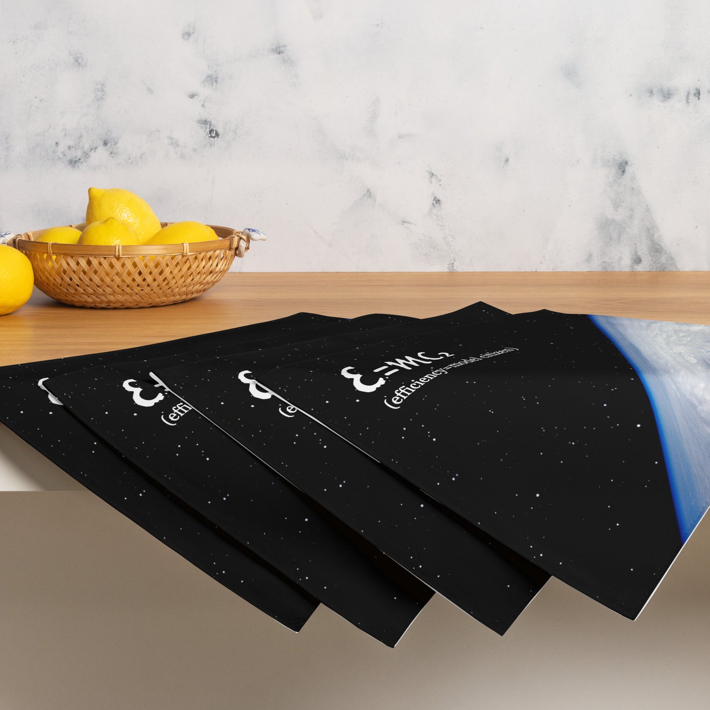 E=MC2 - Placemat Set - iSAW Company