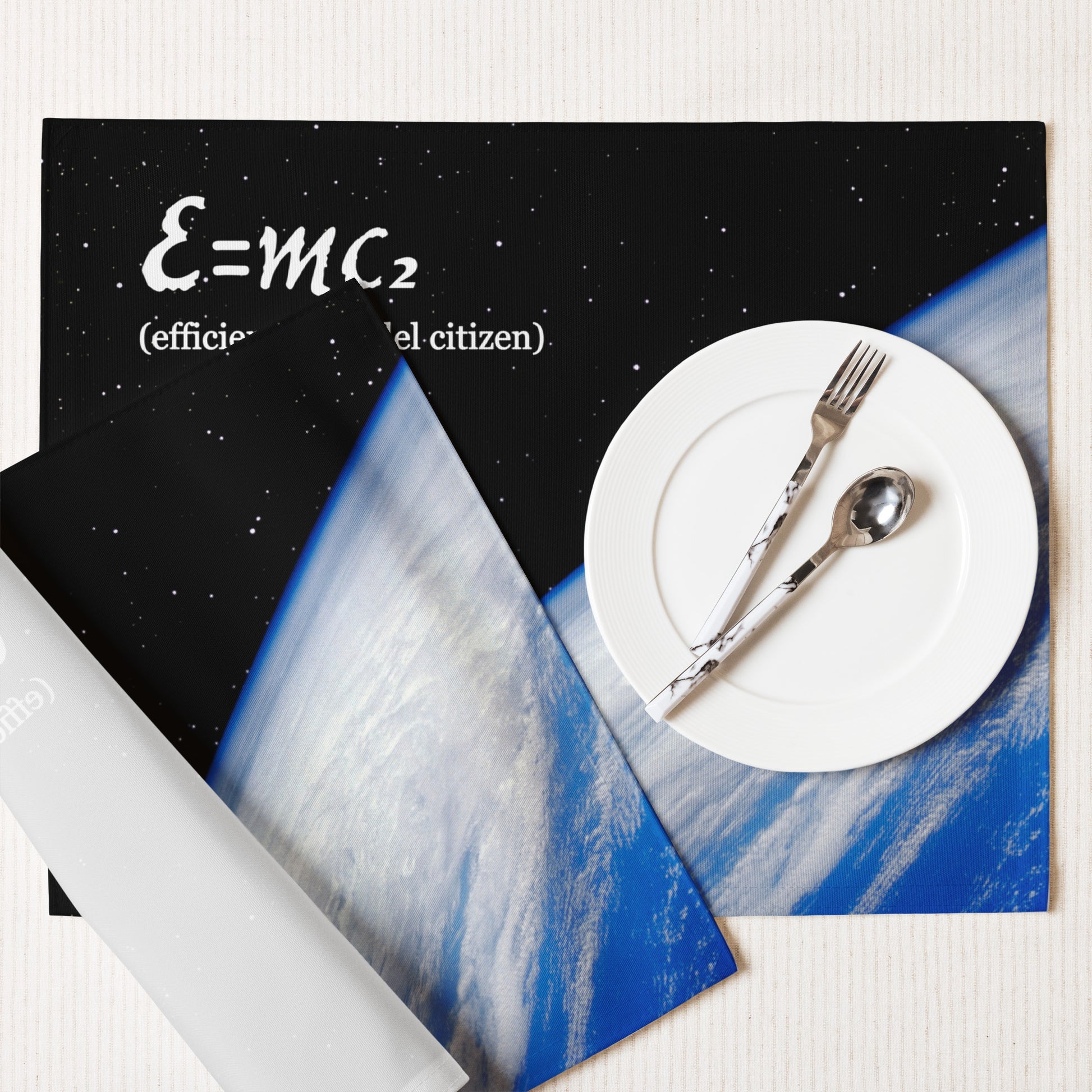 E=MC2 - Placemat Set - iSAW Company