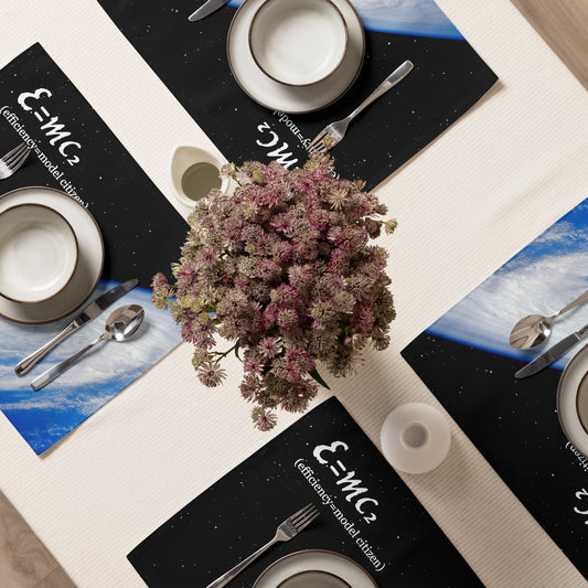 E=MC2 - Placemat Set - iSAW Company