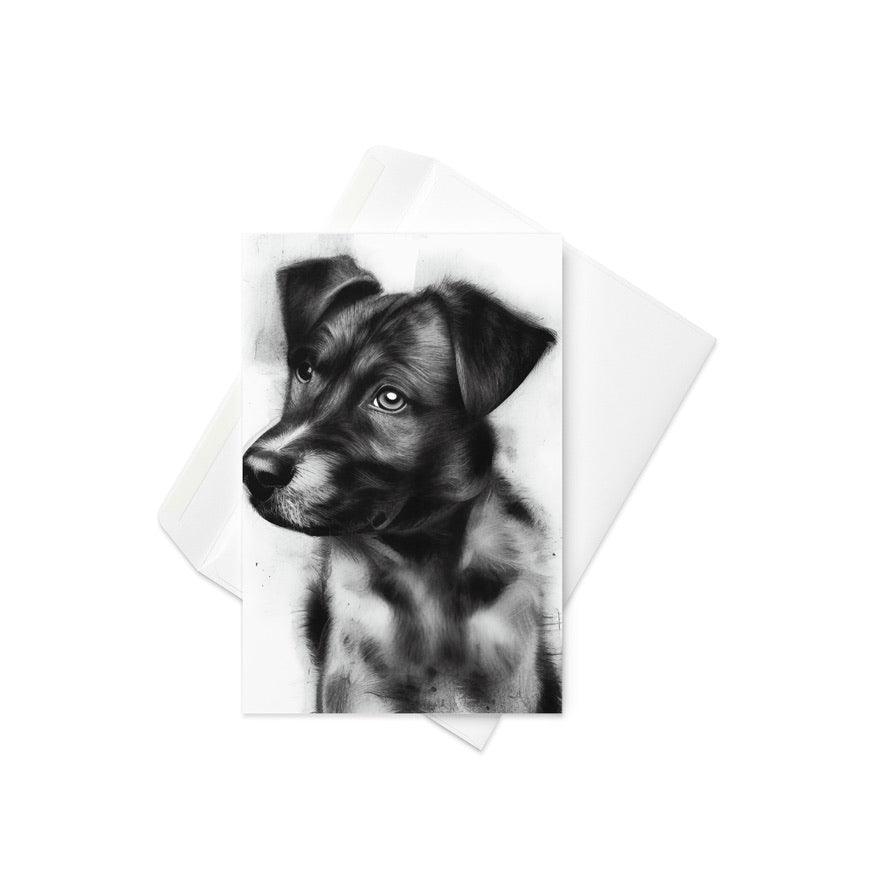 Puppy Love 1 - Note Card - iSAW Company