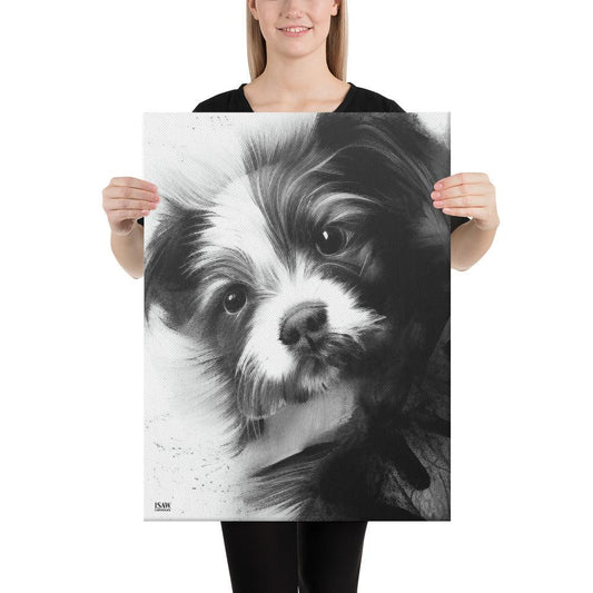 Puppy Love 2 - Canvas Print - iSAW Company