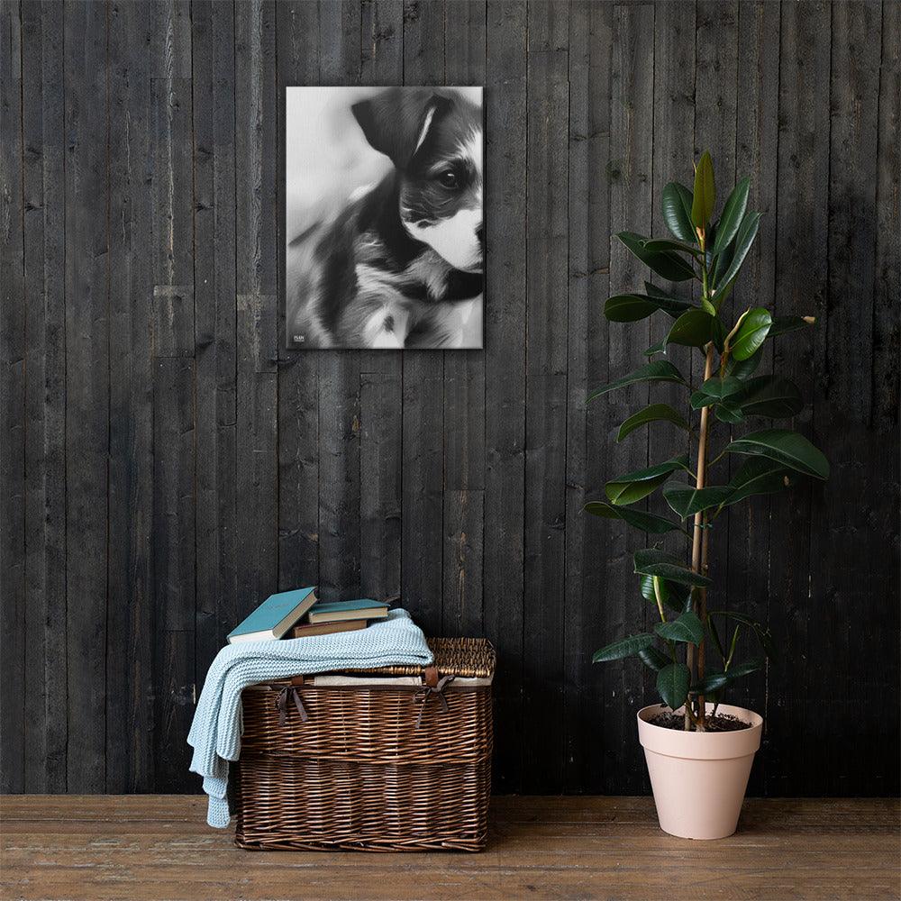 Puppy Love 4 - Canvas Print - iSAW Company