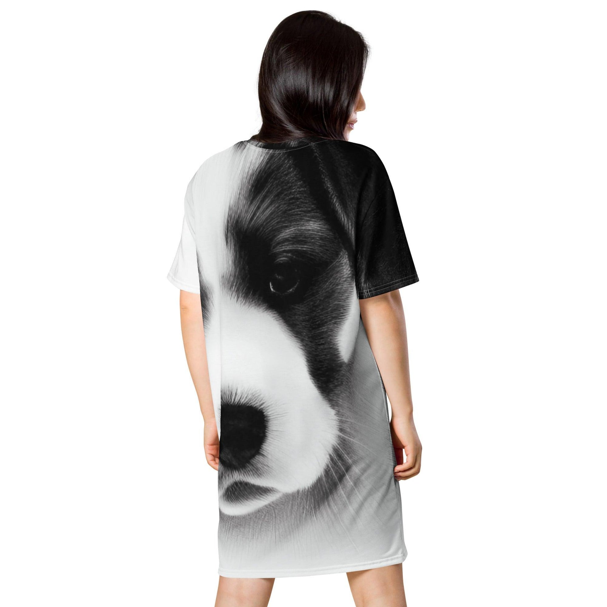 Puppy Love 5 - Womens T-Shirt Dress - iSAW Company