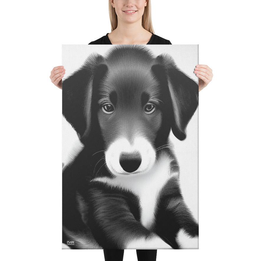 Puppy Love 6 - Canvas Print - iSAW Company