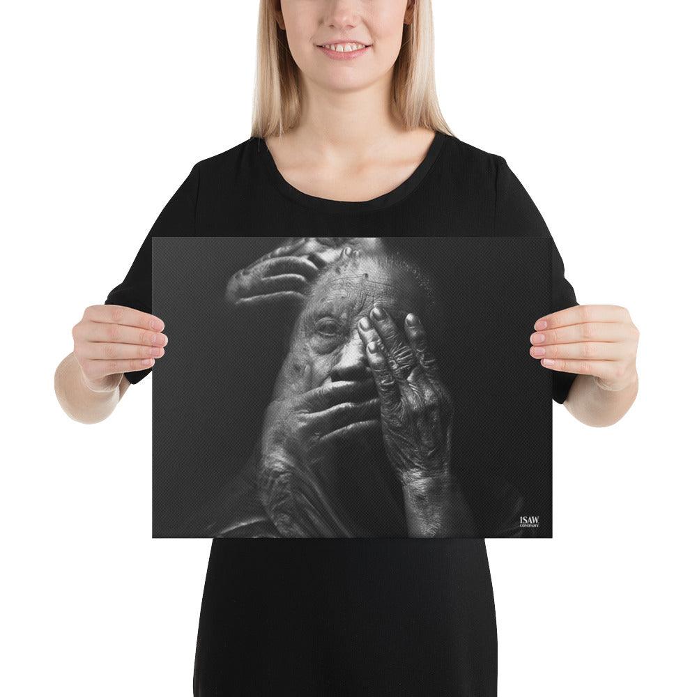 See No Evil Hear No Evil Speak No Evil - Canvas Print - iSAW Company