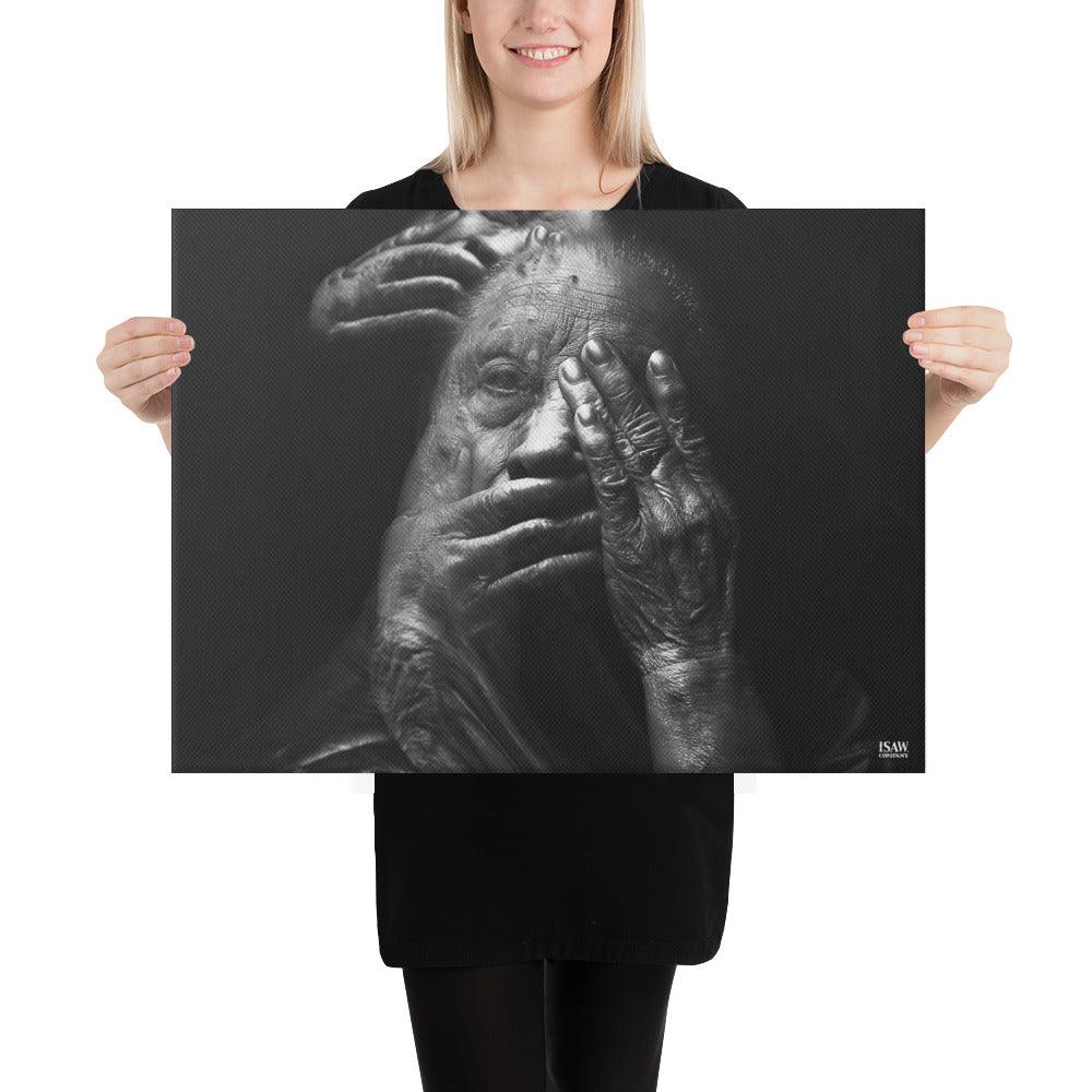 See No Evil Hear No Evil Speak No Evil - Canvas Print - iSAW Company