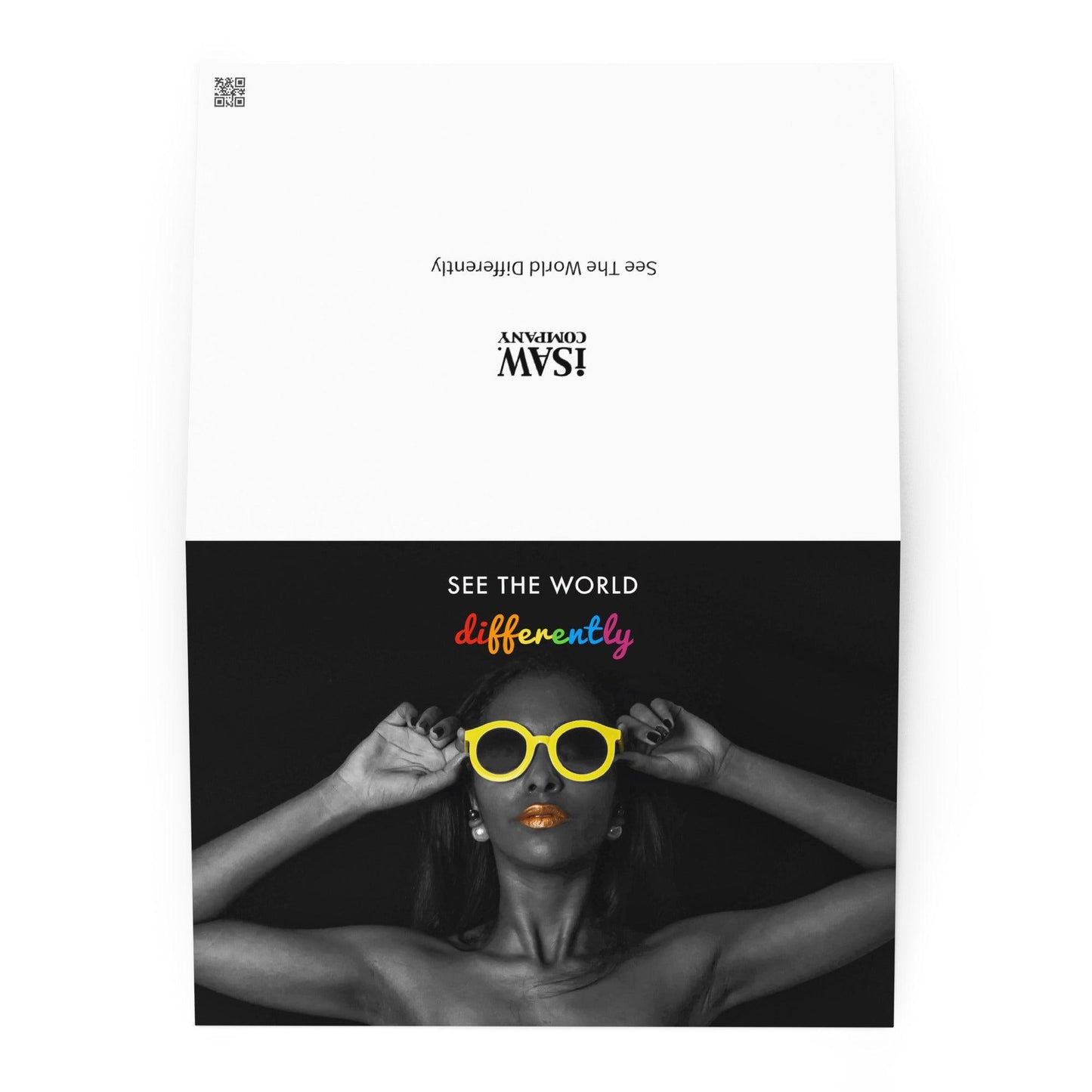 See The World Differently - Note Card - iSAW Company