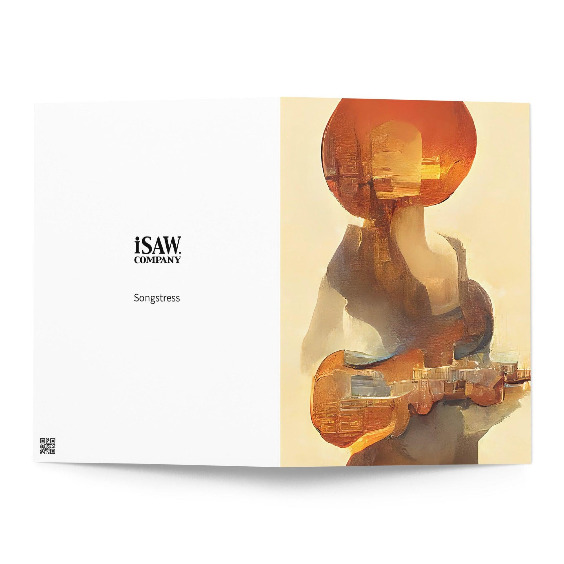 Songstress - Note Card - iSAW Company