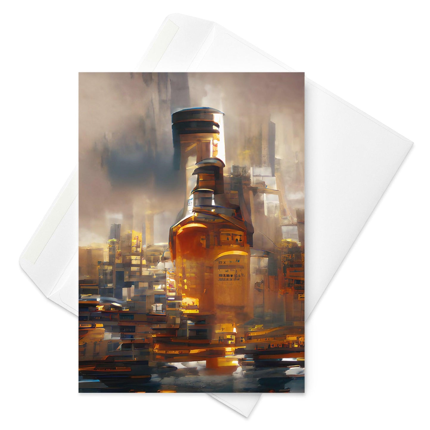 Tall Whisky - Note Card - iSAW Company