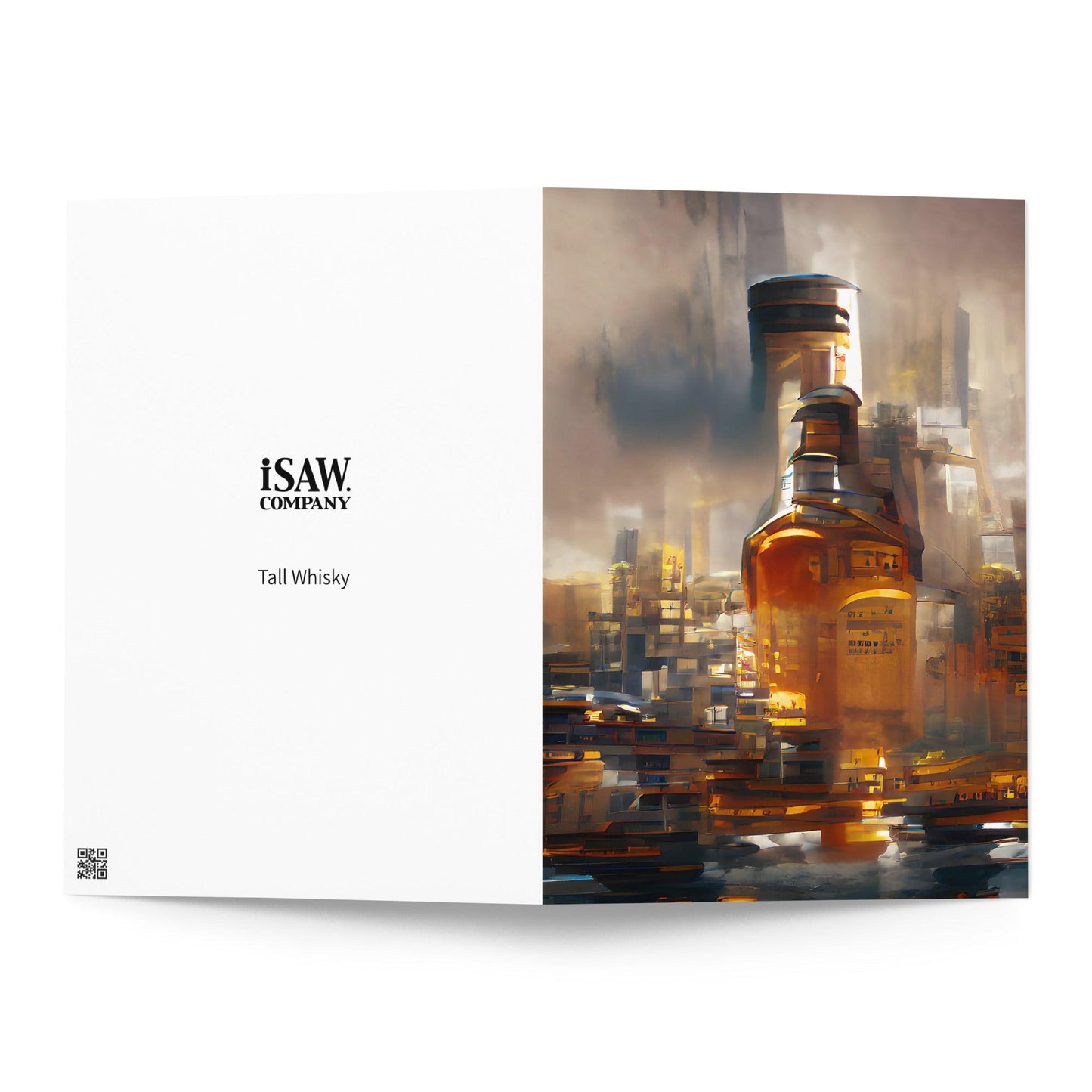 Tall Whisky - Note Card - iSAW Company