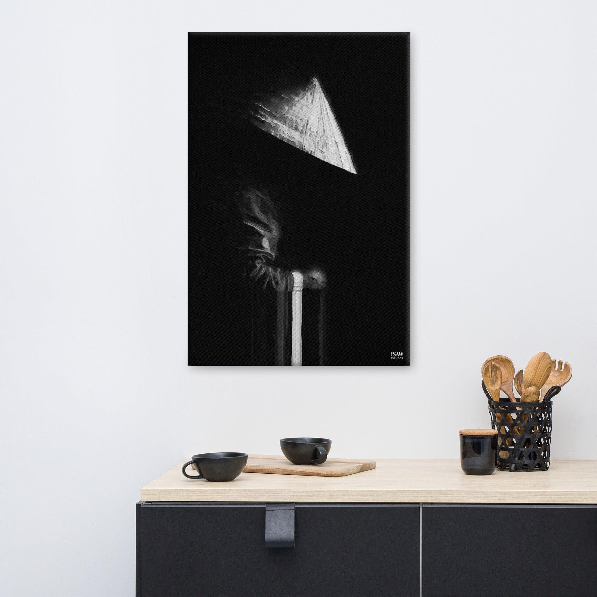 The Old Wise Hat - Canvas Print - iSAW Company