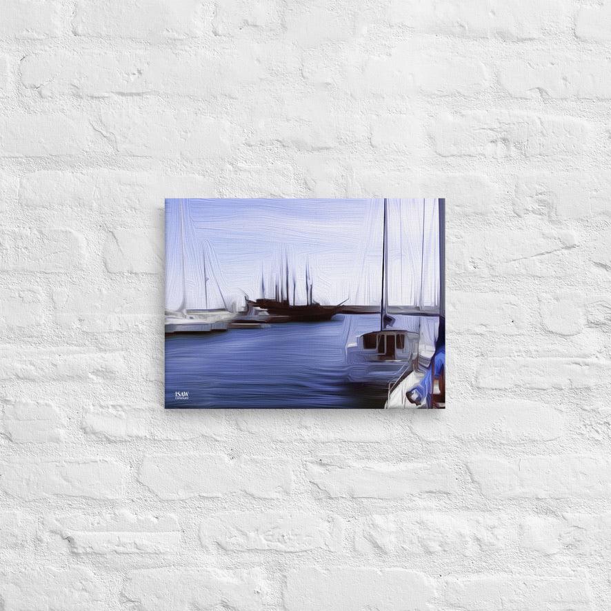 The Sleeping Yachts (at Afternoon) - Canvas Print - iSAW Company