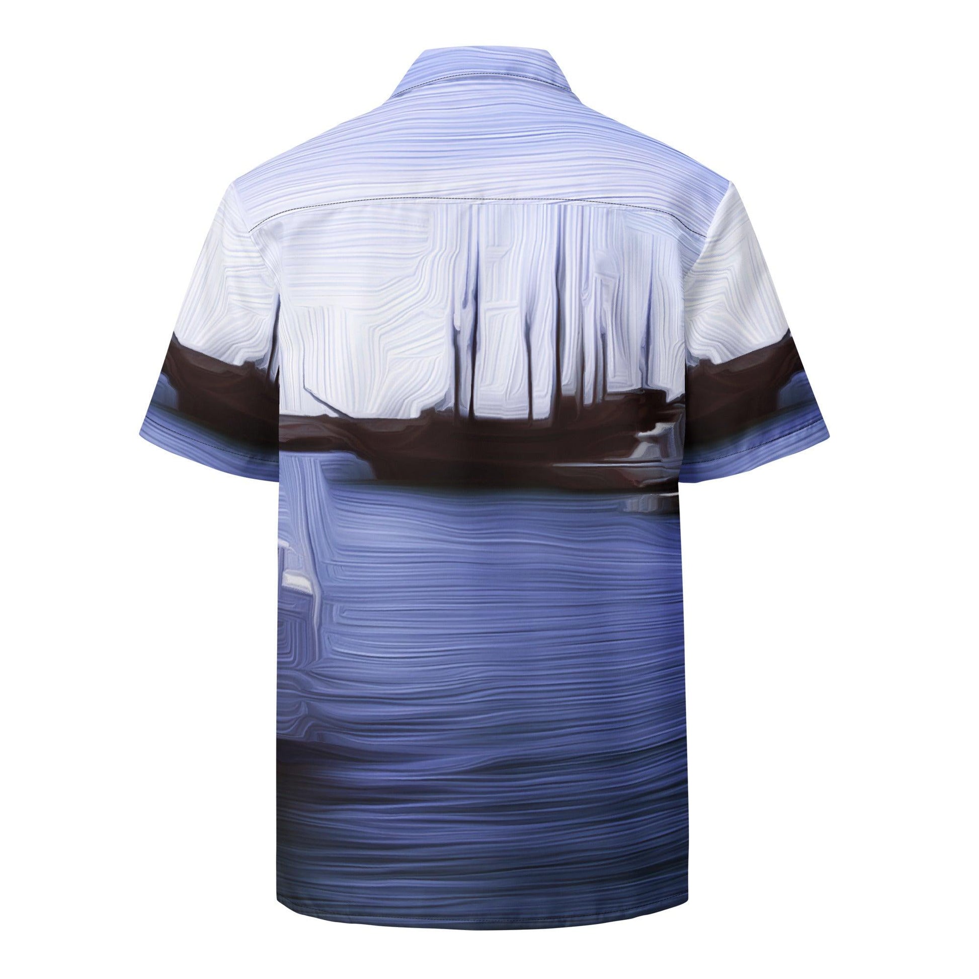 The Sleeping Yachts (at Afternoon) - Unisex Button Shirt - iSAW Company