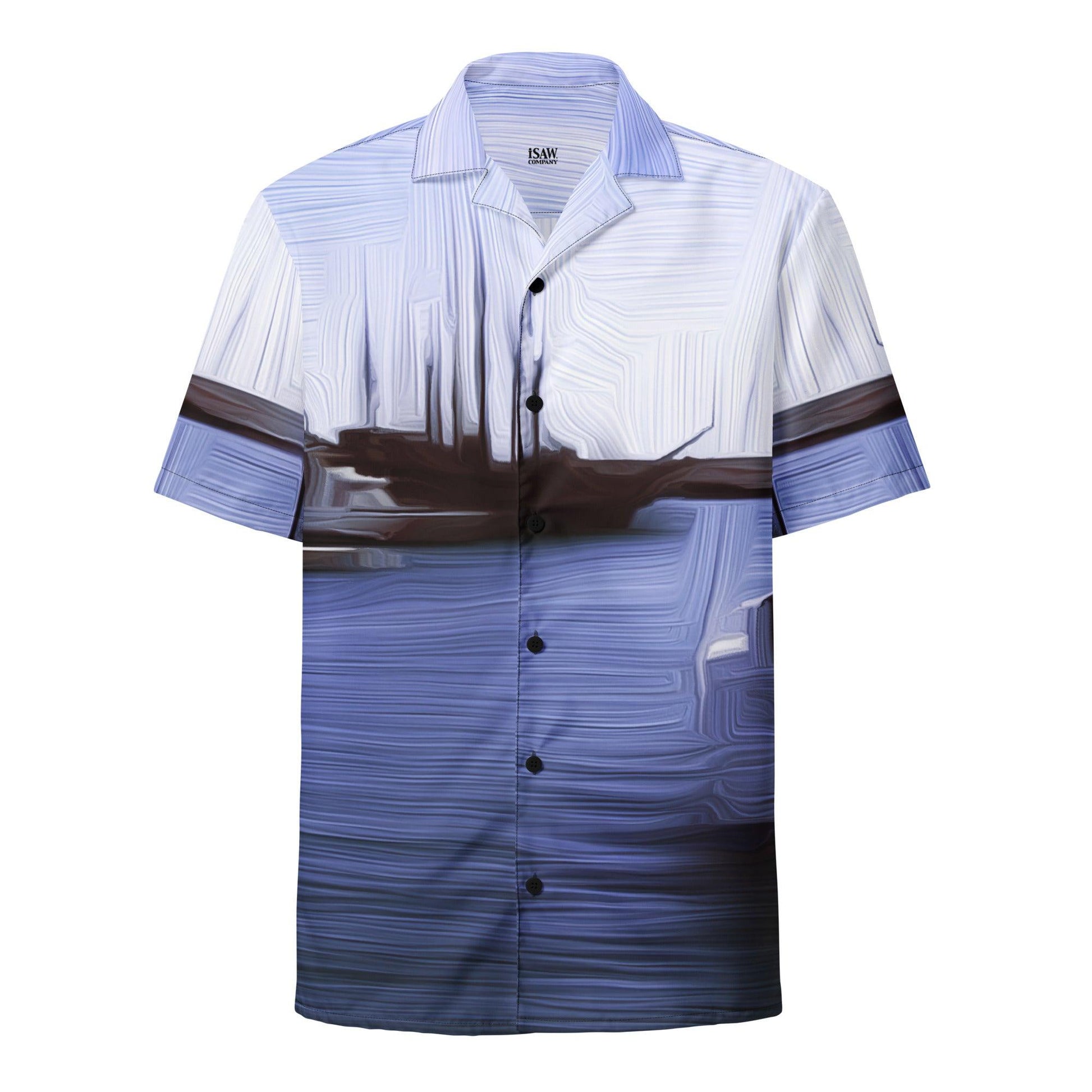 The Sleeping Yachts (at Afternoon) - Unisex Button Shirt - iSAW Company