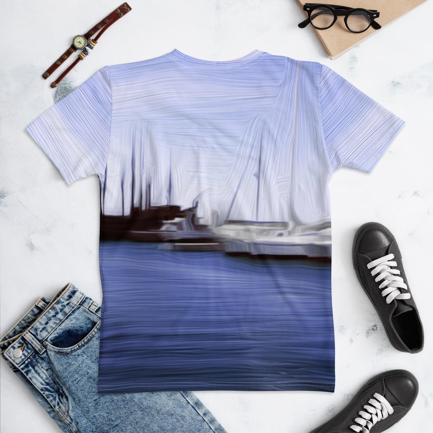 The Sleeping Yachts (at Afternoon) - Womens T-Shirt - iSAW Company