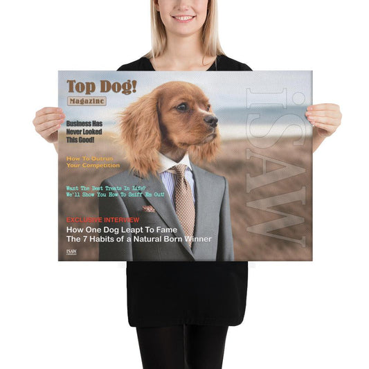 Top Dog Magazine - Canvas Print - iSAW Company