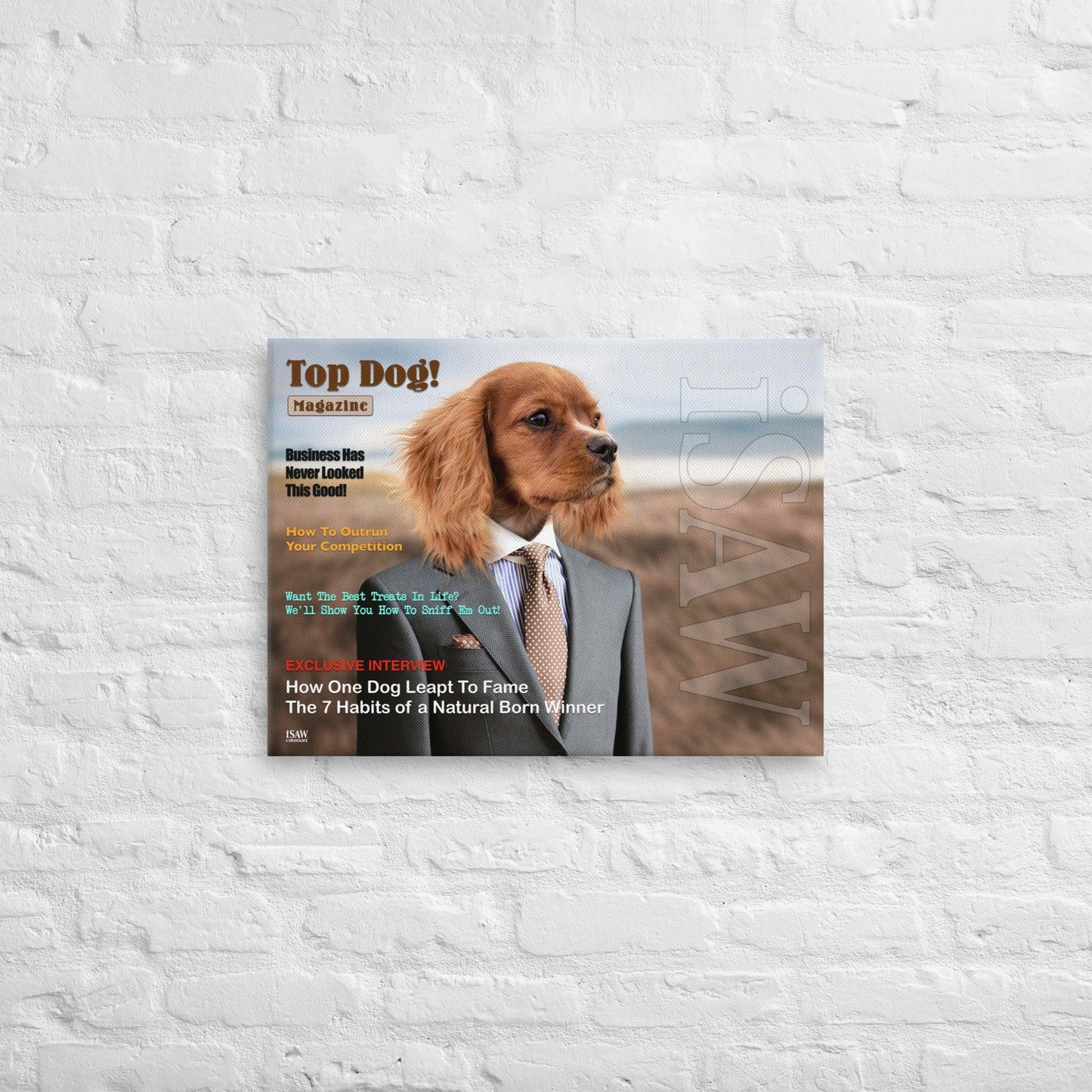 Top Dog Magazine - Canvas Print - iSAW Company