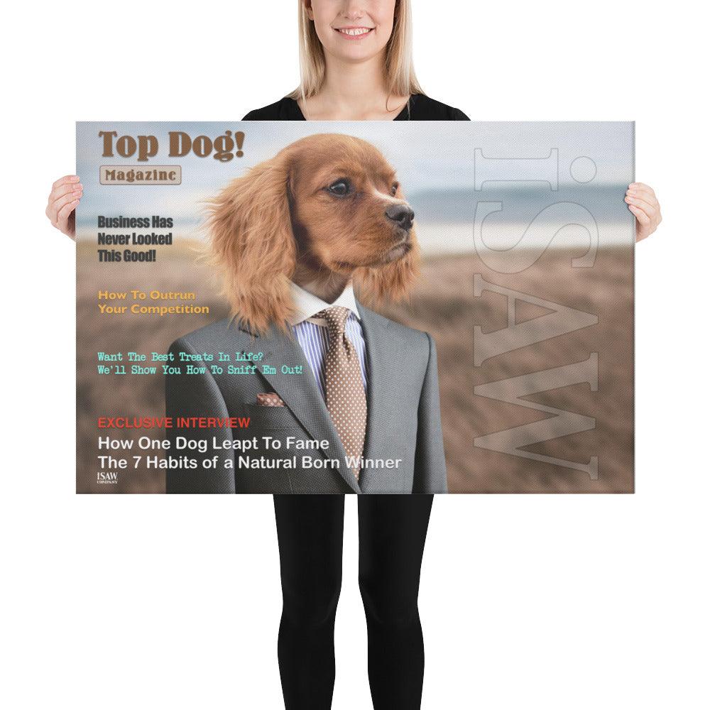 Top Dog Magazine - Canvas Print - iSAW Company