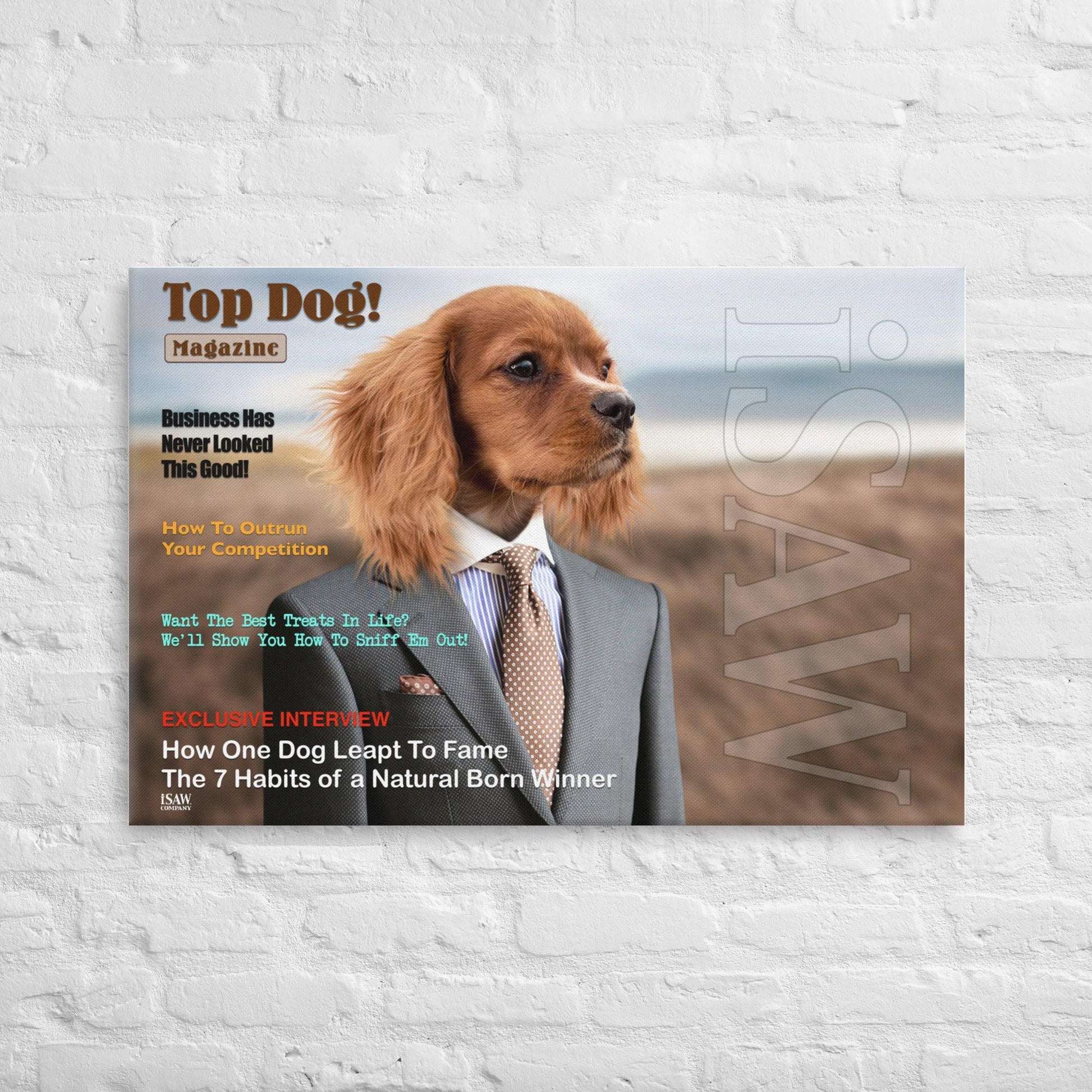 Top Dog Magazine - Canvas Print - iSAW Company