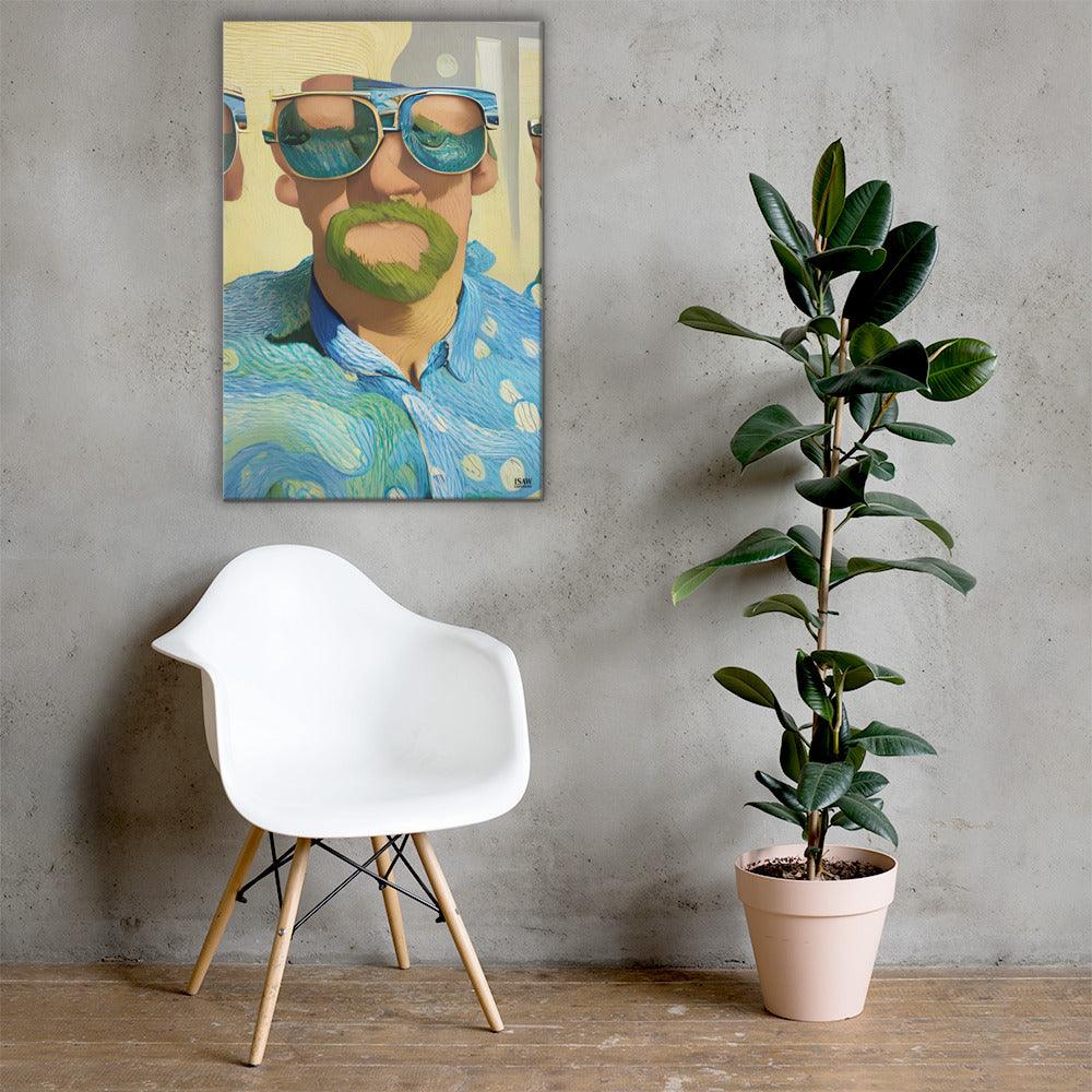 Van Gogh's Day Off - Canvas Print - iSAW Company