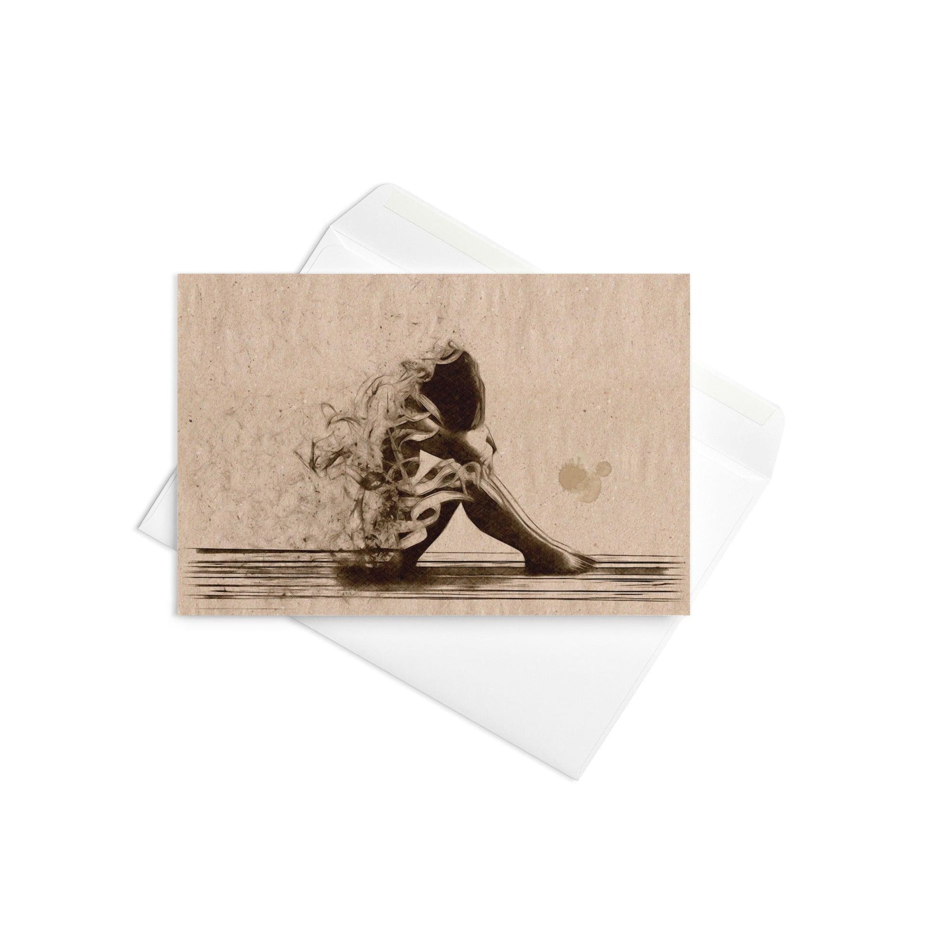 Vapours of Sadness - Note Card - iSAW Company